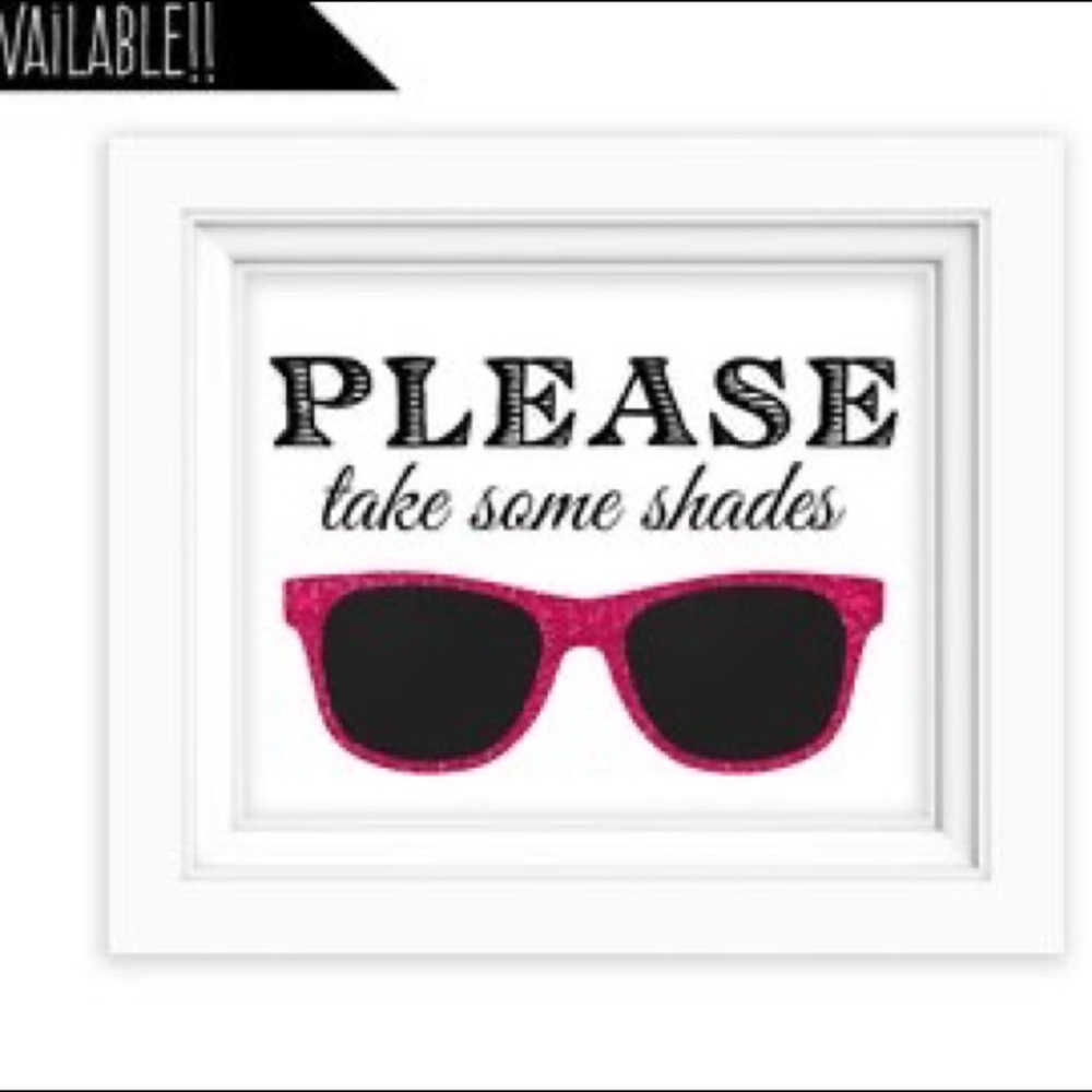 Sunglass Section!!